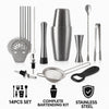 VACU VIN COCKTAIL BAR IN A BOX 14PCS SET