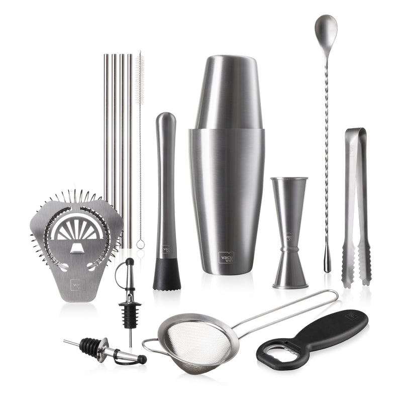 VACU VIN COCKTAIL BAR IN A BOX SET 14 PCS