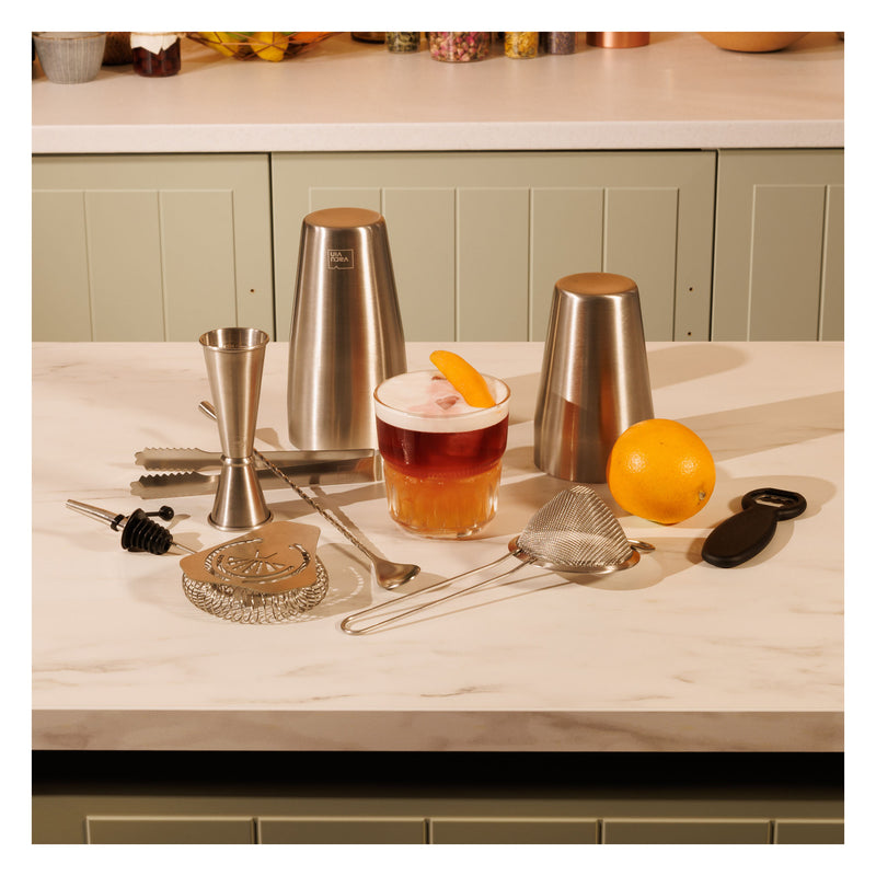 VACU VIN COCKTAIL BAR IN A BOX SET 14 PCS