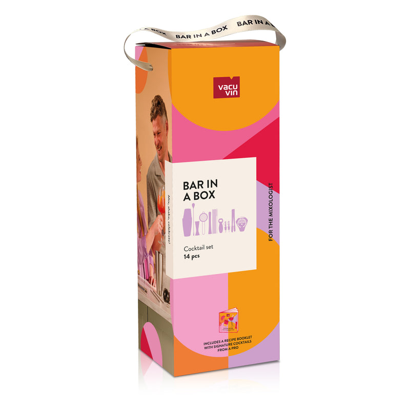 VACU VIN COCKTAIL BAR IN A BOX SET 14 PCS