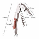 VACU VIN WAITERS CORKSCREW PUSH WOOD