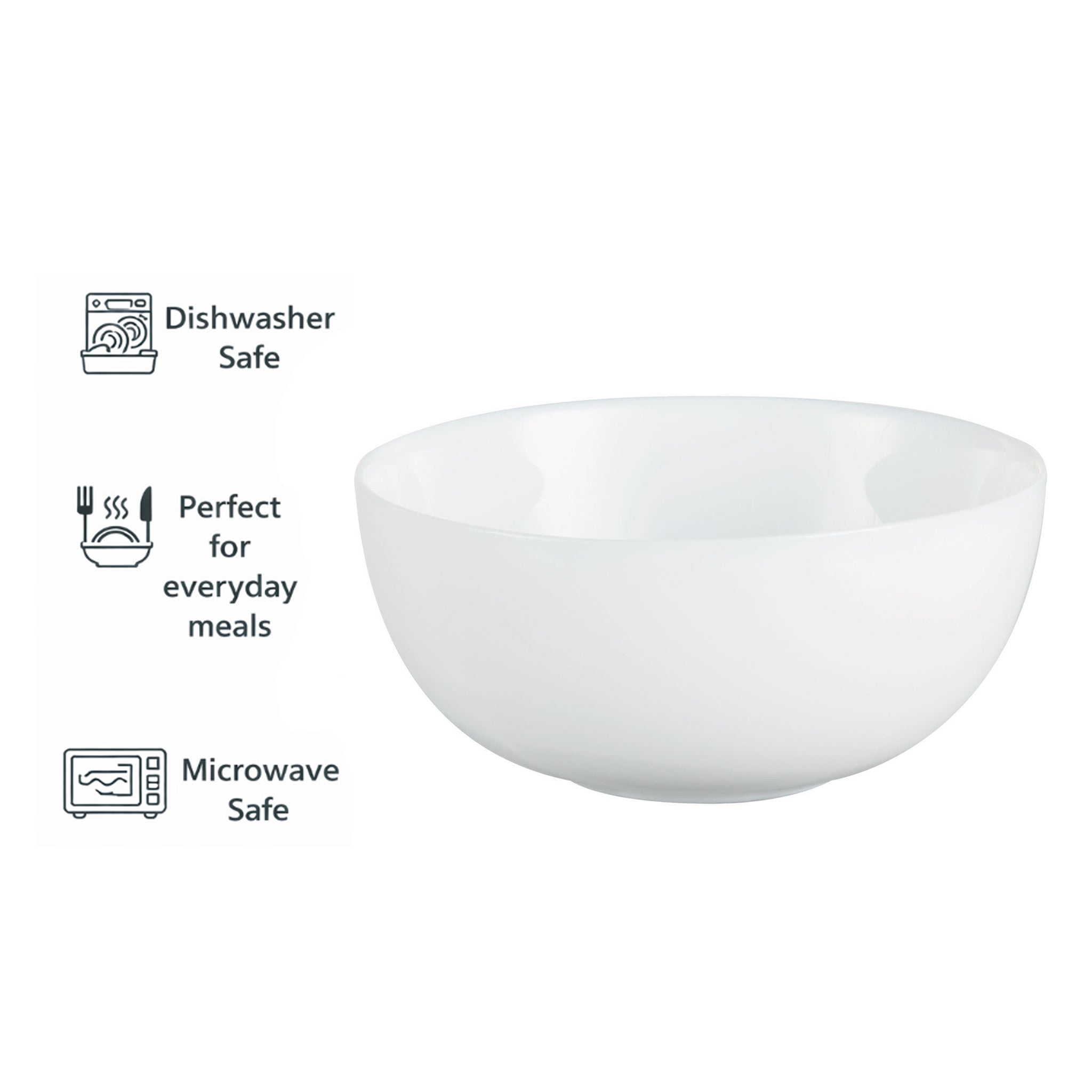CONSOL OPAL RICE BOWL, 120MM DIA
