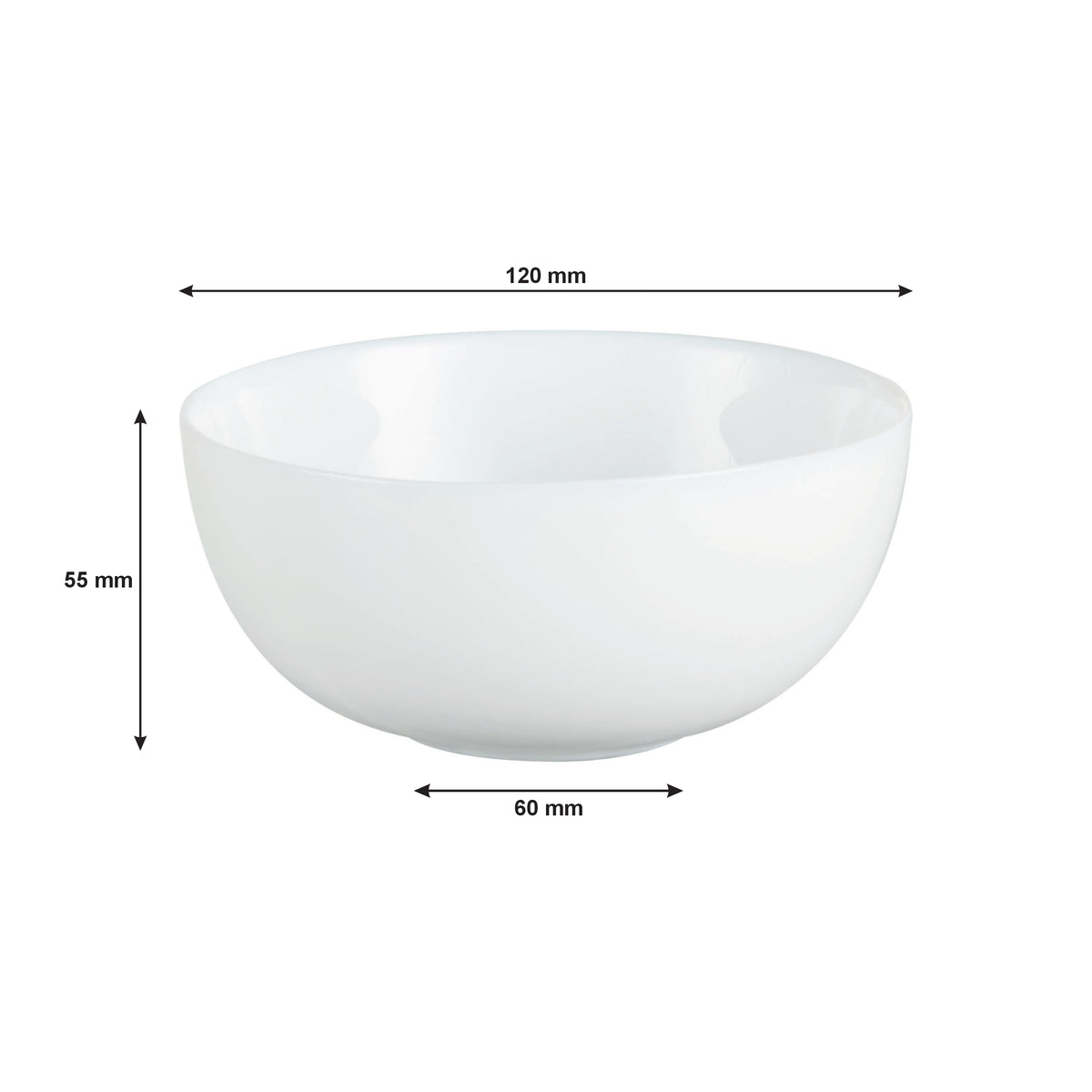 CONSOL OPAL RICE BOWL, 120MM DIA