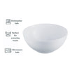 CONSOL OPAL NOODLE BOWL, 180MM DIA