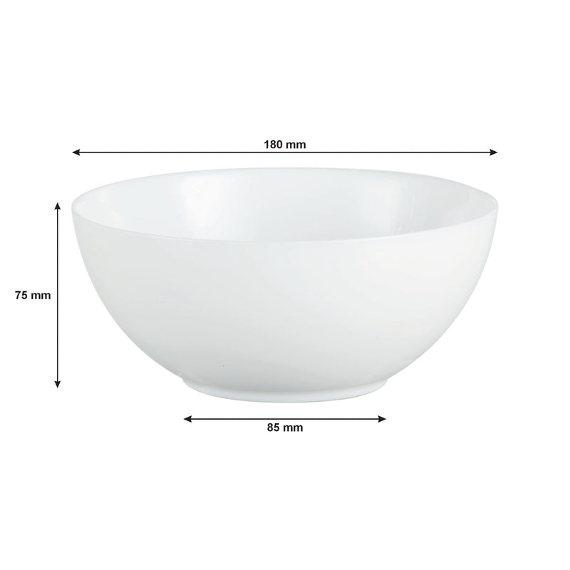 CONSOL OPAL NOODLE BOWL, (180MM DIA)