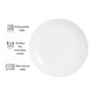 CONSOL OPAL SIDE PLATE, 190MM DIA