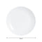 CONSOL OPAL SIDE PLATE, (190MM DIA)