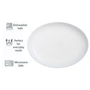 CONSOL OPAL OVAL SERVING PLATTER, 330X250MM
