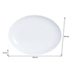CONSOL OPAL OVAL SERVING PLATTER, 330X250MM