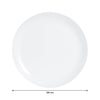 CONSOL OPAL DINNER PLATE,  250MM DIA