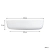 CONSOL GENEVA ROUND OPAL OVEN GLASS DISH, 4LT (300MM DIAX68MM)