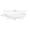 LUMINARC OPAL SERVING BOWL, (250MM DIA)