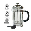 REGENT COFFEE PLUNGER 12 CUP WITH CHROME FRAME, 1.6L