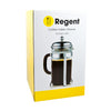 REGENT COFFEE PLUNGER WITH CHROME FRAME 12 CUP, (1.6LT)