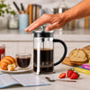 REGENT COFFEE PLUNGER 3 CUP WITH STAINLESS STEEL FRAME, 350ML