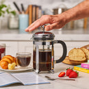 REGENT COFFEE PLUNGER 3 CUP WITH CHROME FRAME, 380ML