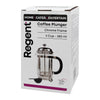 REGENT COFFEE PLUNGER 3 CUP WITH CHROME FRAME, 380ML