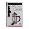 REGENT COFFEE PLUNGER 3 CUP WITH CHROME FRAME, 380ML