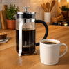 REGENT COFFEE PLUNGER 8 CUP WITH STAINLESS STEEL FRAME, 1L