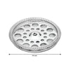 REGENT COFFEE PLUNGER REPLACEMENT FILTER ST STEEL 12 CUP, (110MM DIA)