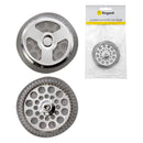 REGENT COFFEE PLUNGER REPLACEMENT FILTER ST STEEL 3 CUP, (68MM DIA)