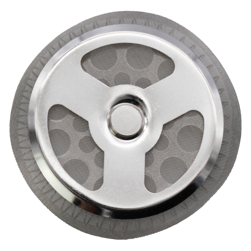 REGENT COFFEE PLUNGER REPLACEMENT FILTER ST STEEL 3 CUP, (68MM DIA)