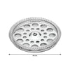 REGENT COFFEE PLUNGER 3 CUP REPLACEMENT FILTER ST STEEL, 68MM DIA