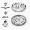 REGENT COFFEE PLUNGER  6 & 8 CUP REPLACEMENT FILTER ST STEEL, 90MM DIA