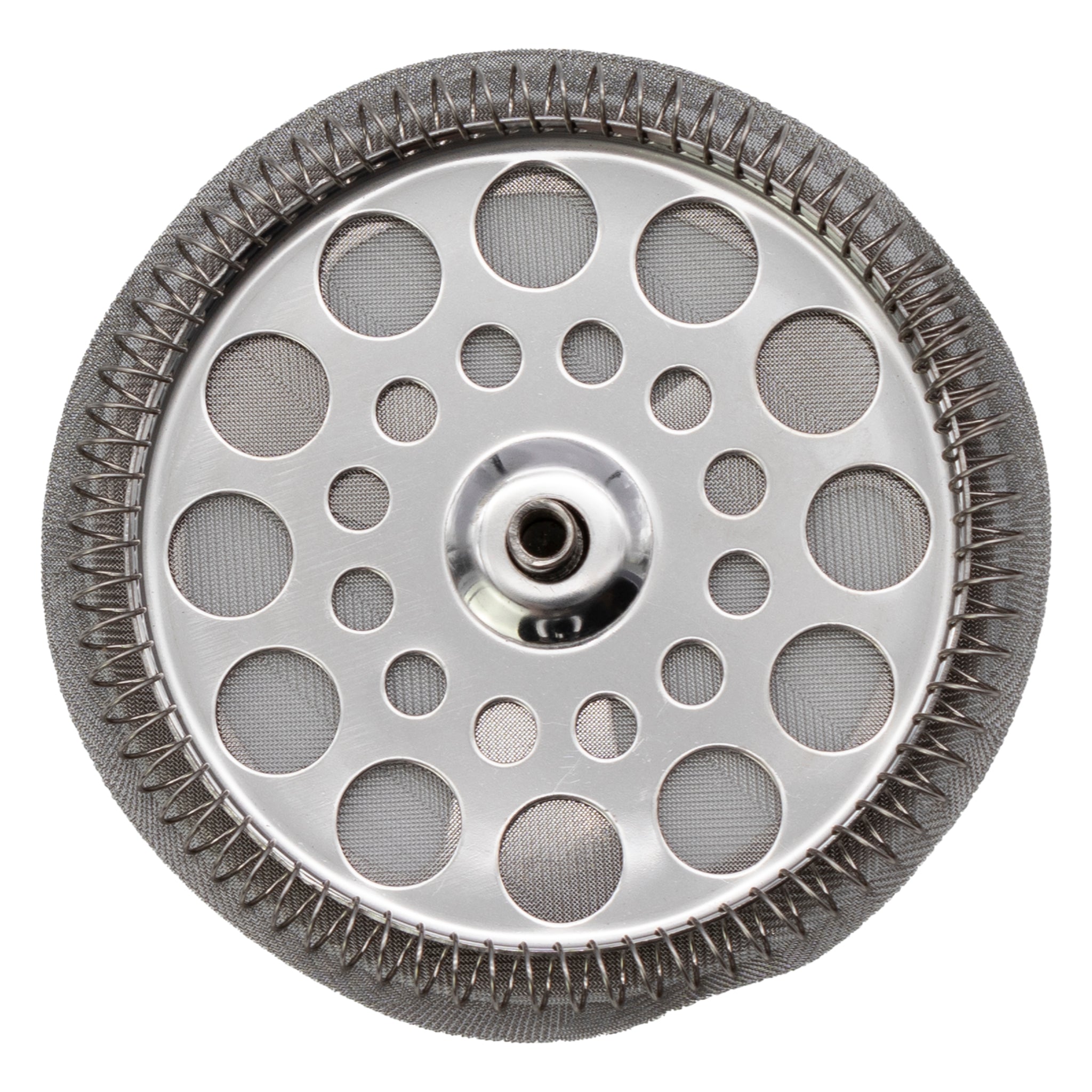 REGENT COFFEE PLUNGER  6 & 8 CUP REPLACEMENT FILTER ST STEEL, 90MM DIA