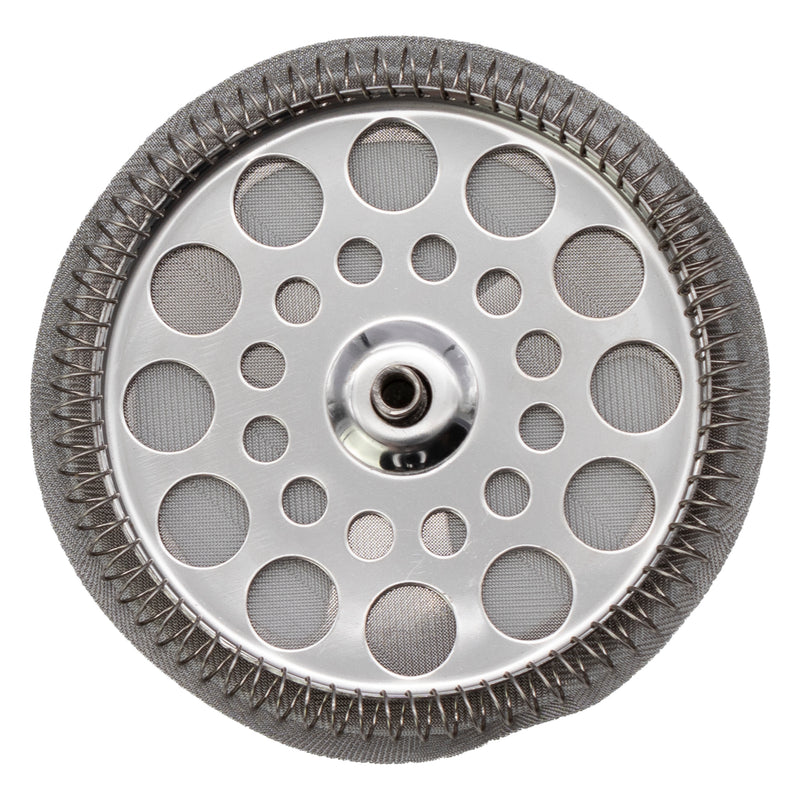 REGENT COFFEE PLUNGER  6 & 8 CUP REPLACEMENT FILTER ST STEEL, 90MM DIA