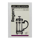 REGENT COFFEE PLUNGER 3 CUP WITH CHROME FRAME, 350ML