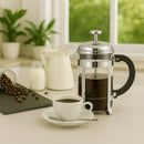 REGENT COFFEE PLUNGER 6 CUP WITH CHROME FRAME, 600ML