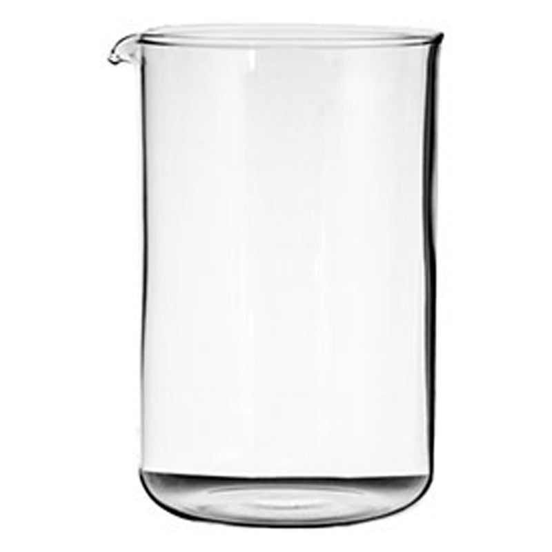 REGENT COFFEE PLUNGER REPLACEMENT GLASS 3 CUP, (380ML)