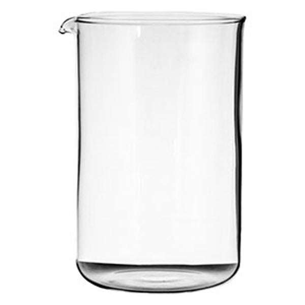 REGENT COFFEE PLUNGER REPLACEMENT GLASS 6 CUP, (900ML)