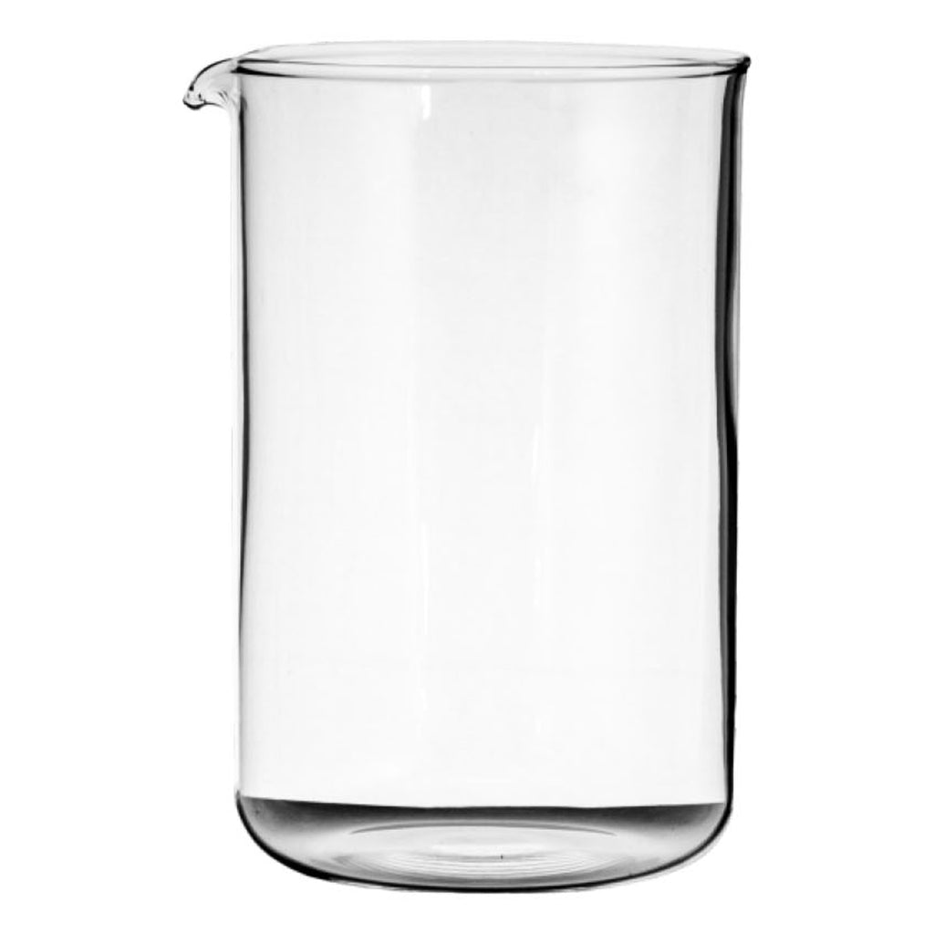 REGENT COFFEE PLUNGER REPLACEMENT GLASS 8 CUP, (1LT) FITS 41229, 21842