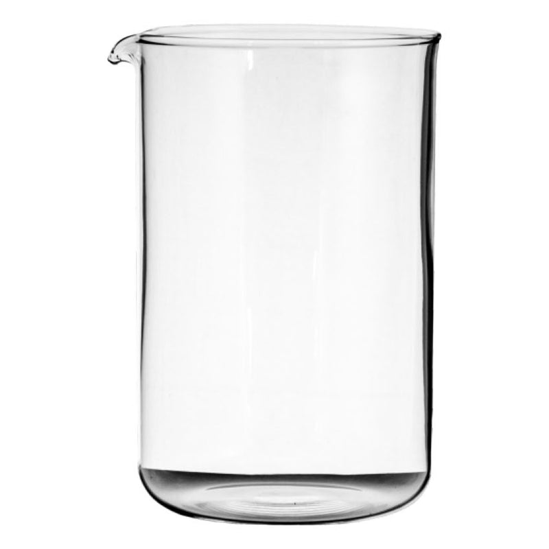 REGENT COFFEE PLUNGER REPLACEMENT GLASS 8 CUP, (1LT) FITS 41229, 21842
