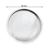 REGENT COFFEE MAKER 12 CUP REPLACEMENT FILTERS(2) & RUBBER SEALS(2) ALUMINIUM 4PK, (SEAL 80MM DIA)