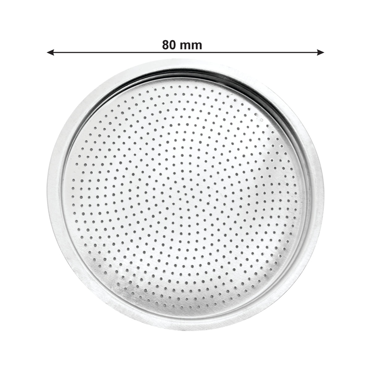REGENT COFFEE MAKER 12 CUP REPLACEMENT FILTERS(2) & RUBBER SEALS(2) ALUMINIUM 4PK, (SEAL 80MM DIA)