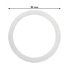 REGENT COFFEE MAKER 12 CUP REPLACEMENT FILTERS(2) & RUBBER SEALS(2) ALUMINIUM 4PK, (SEAL 80MM DIA)