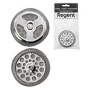 REGENT COFFEE PLUNGER 3 CUP DOUBLE WALLED ST STEEL REPLACEMENT FILTER, 70MM DIA