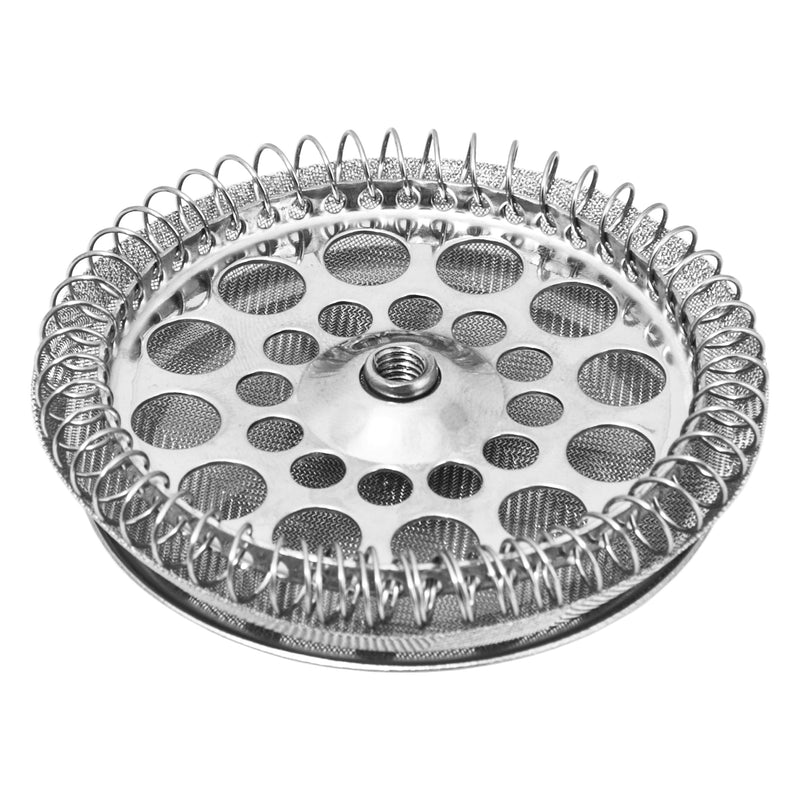 REGENT COFFEE PLUNGER DOUBLE WALLED ST STEEL REPLACEMENT FILTER 3 CUP, (70MM DIA)