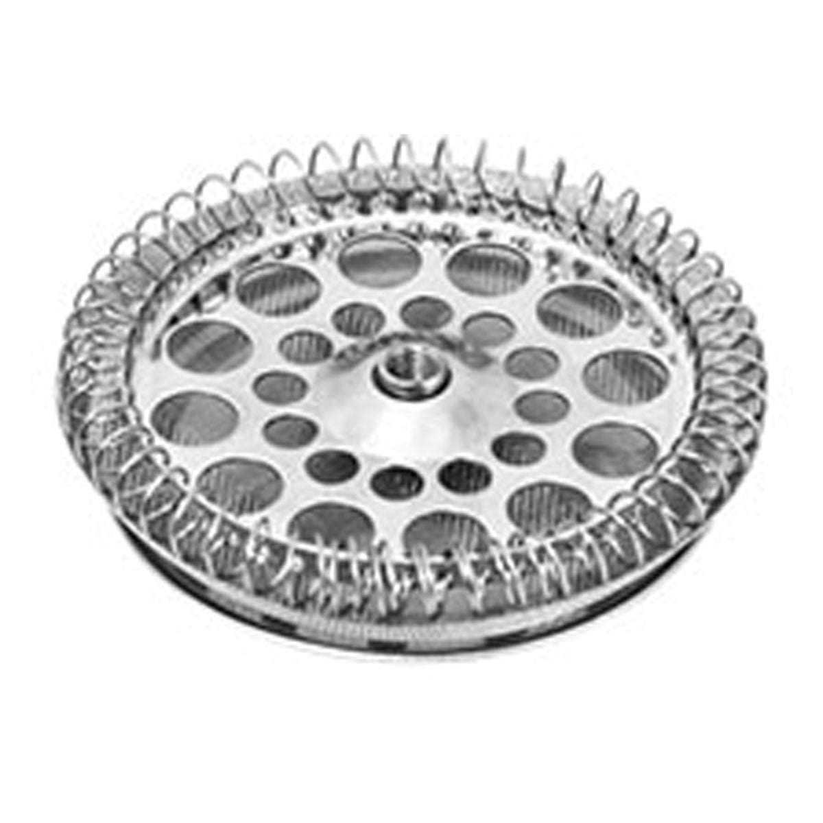 REGENT COFFEE PLUNGER 6 CUP DOUBLE WALLED ST STEEL REPLACEMENT FILTER, 80MM DIA