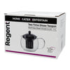 REGENT 'TEA TIME' BOROSILICATE GLASS TEAPOT WITH ST. STEEL INFUSER & LID, 1.1L