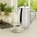 REGENT BRAZIL COFFEE PLUNGER DOUBLE WALL ST STEEL 8 CUP, 1L