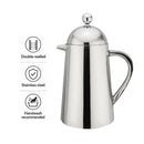 REGENT THERMIQUE COFFEE PLUNGER DOUBLE WALL ST STEEL 8 CUP, 1L