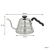REGENT COFFEE CURVY DRIP PRESSURE KETTLE 18/8 STAINLESS STEEL, 1L