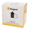 REGENT SQUARE TEAPOT BOROSILICATE GLASS WITH ST. STEEL INFUSER AND LID, 550ML