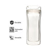 CONSOL ROMA DOUBLE WALL TRAVEL MUG WITH LID, 340ML