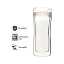 CONSOL ROMA DOUBLE WALL TRAVEL MUG WITH LID, 340ML