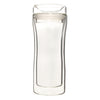 CONSOL ROMA DOUBLE WALL TRAVEL MUG WITH LID, 340ML